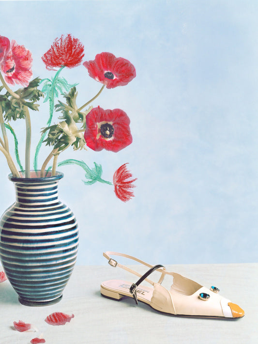 Pigeon P - Butter Patent Leather Slingback - Image number 3