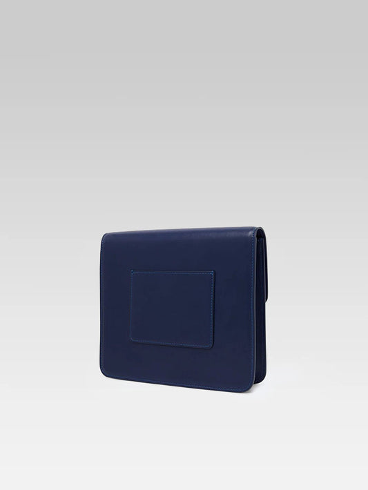 Sorbonne - Blue leather bag - Image number 4