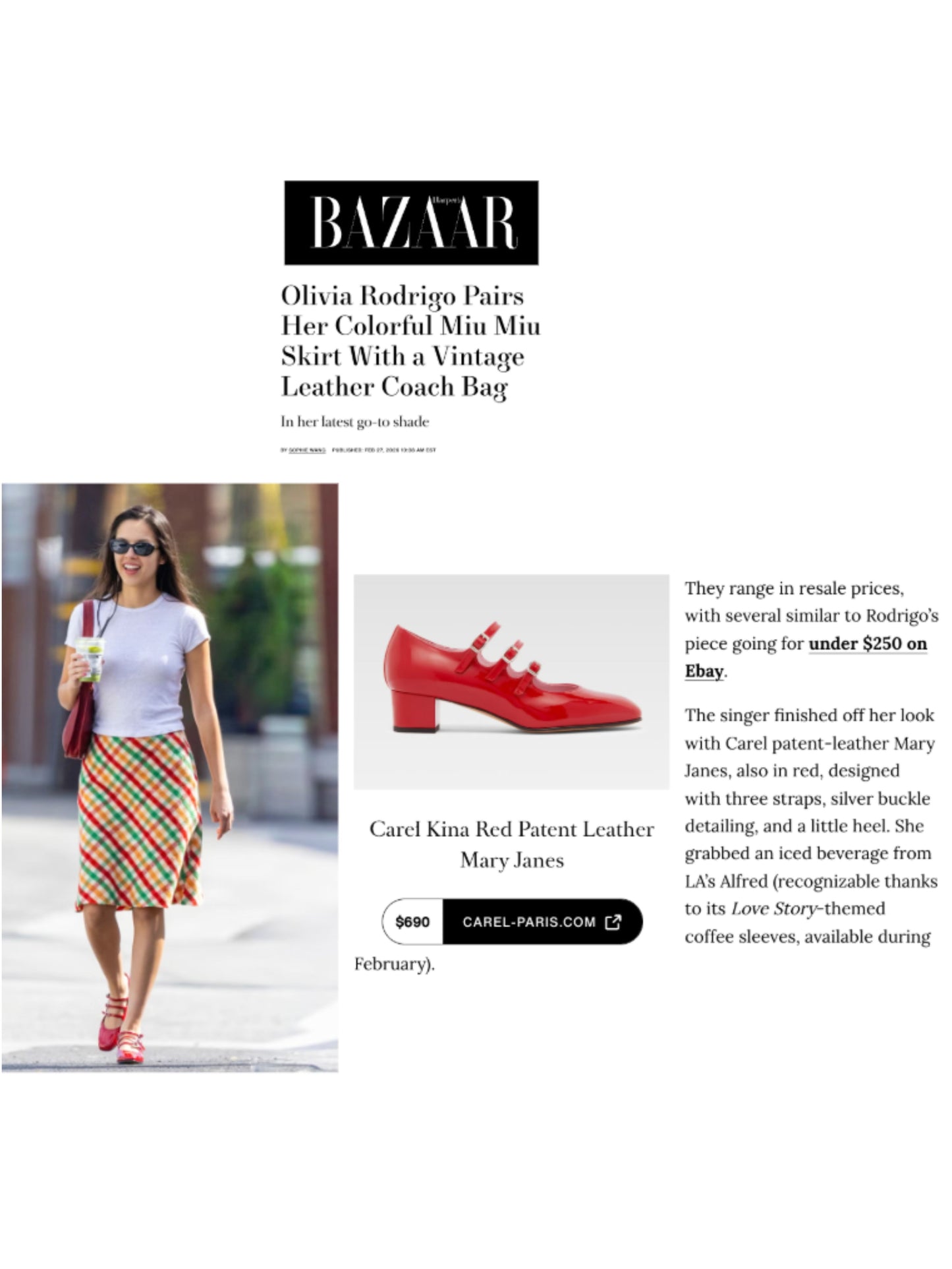 Kina - Red patent leather Mary Janes pumps