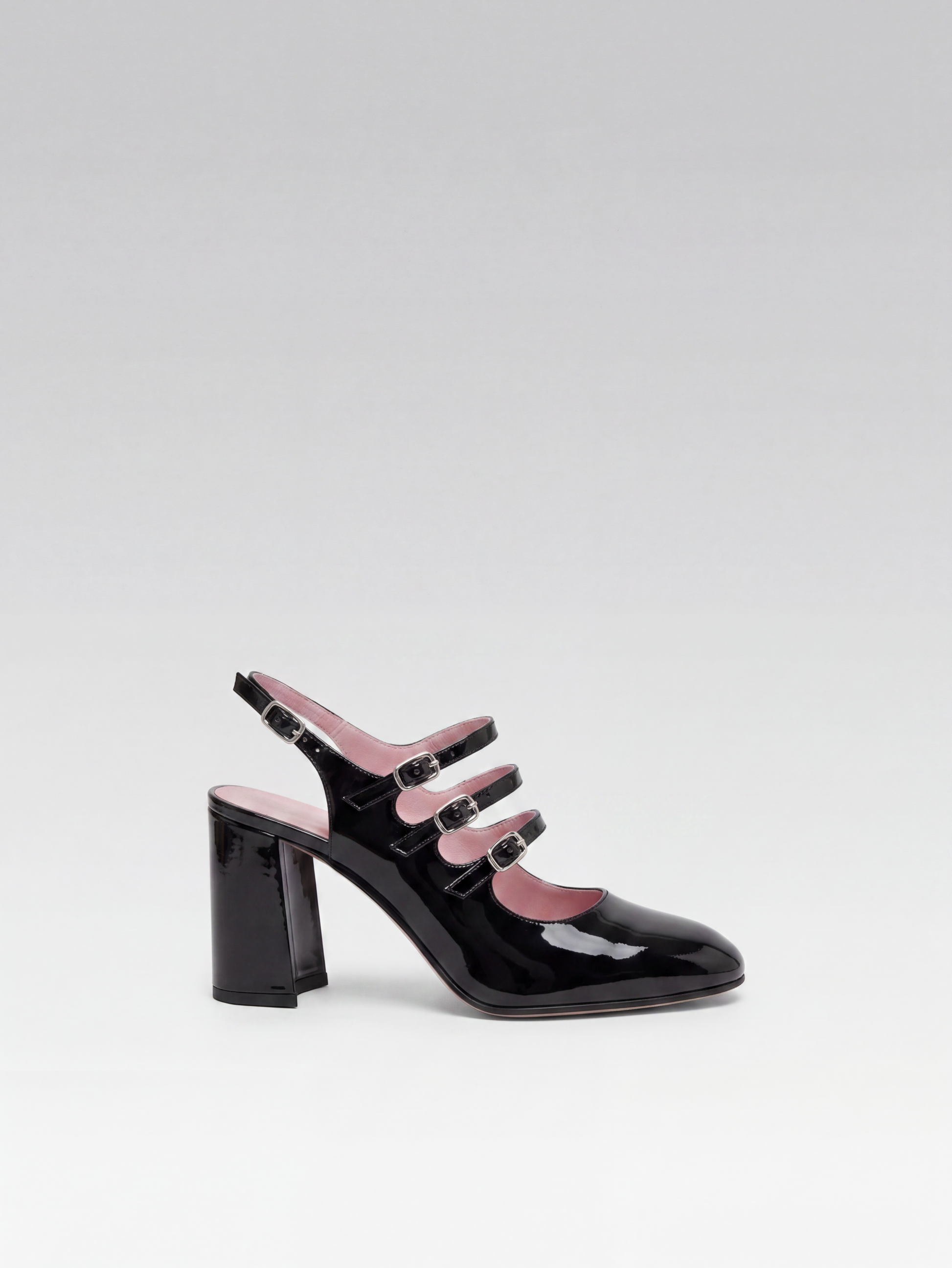 Promise - Babies slingback cuir verni noir - Image numéro 1