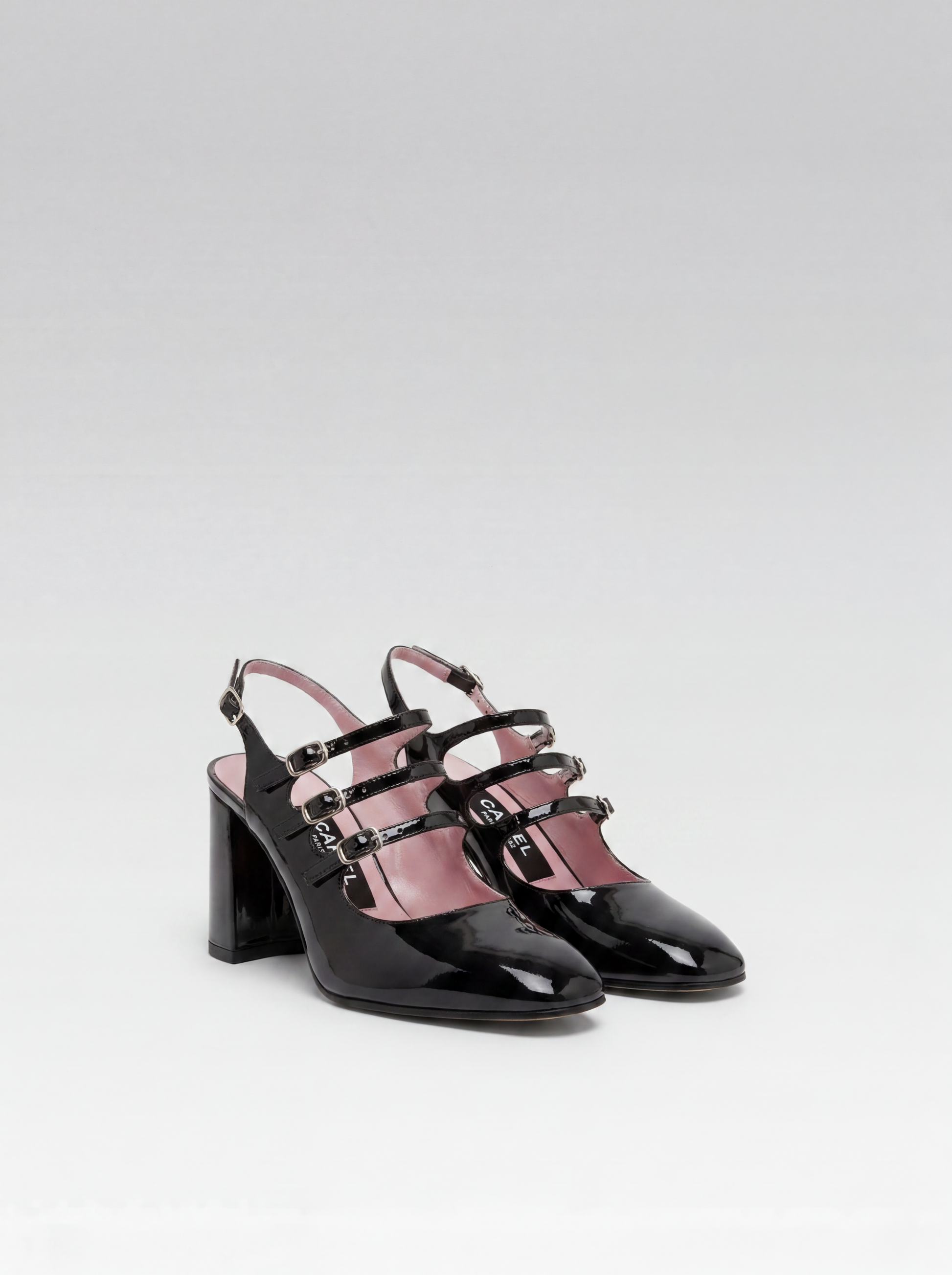 Promise - Babies slingback cuir verni noir - Image numéro 5