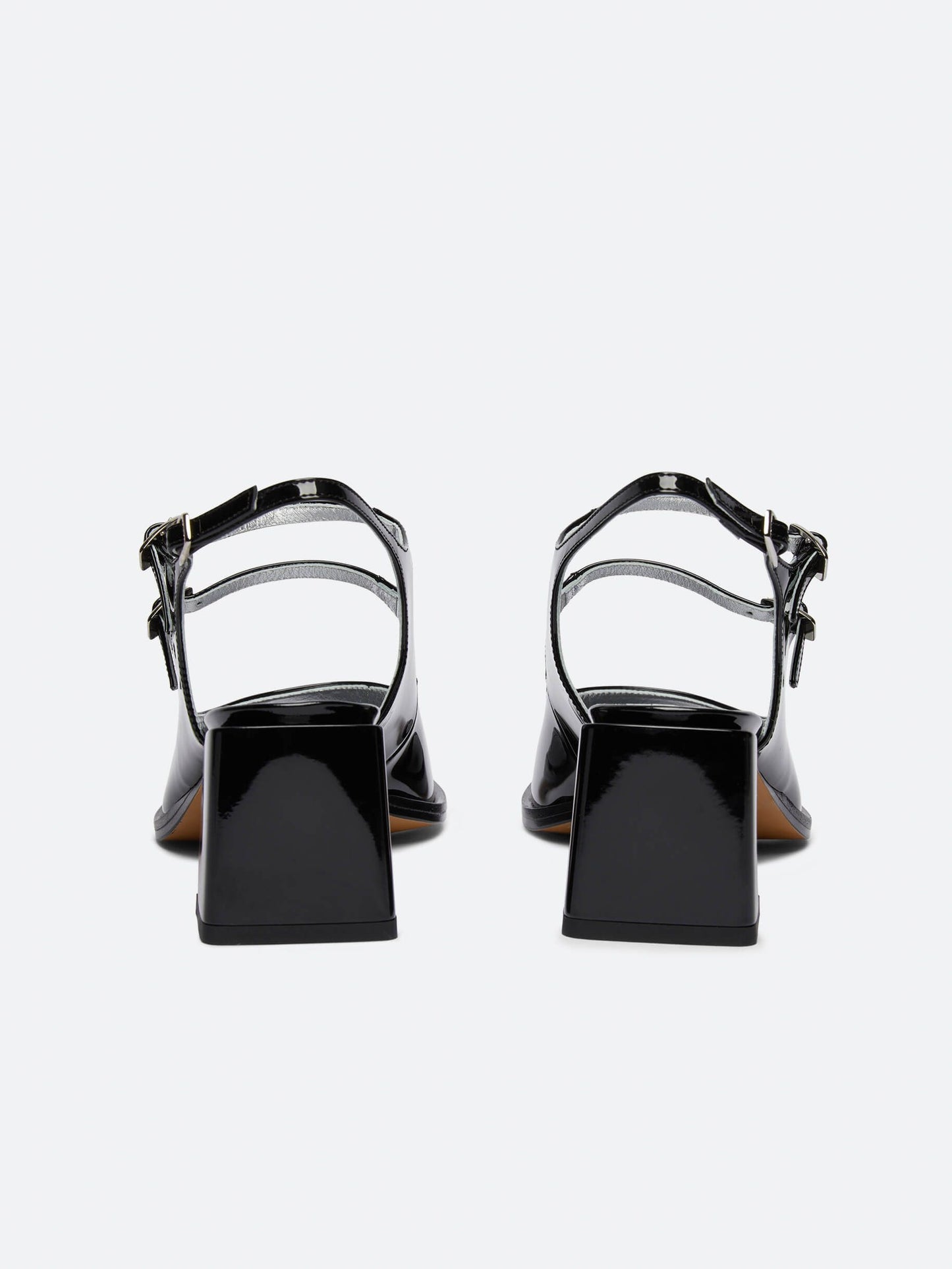 Bercy - Black patent leather sandals