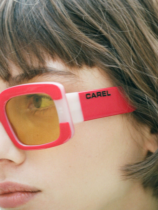 La Carel - Lunettes de soleil rouges