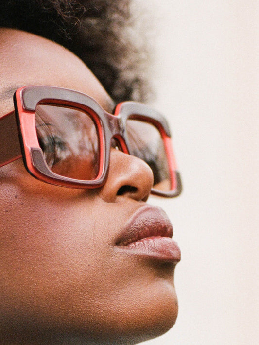 La Carel - Burgundy sunglasses - Image number 3