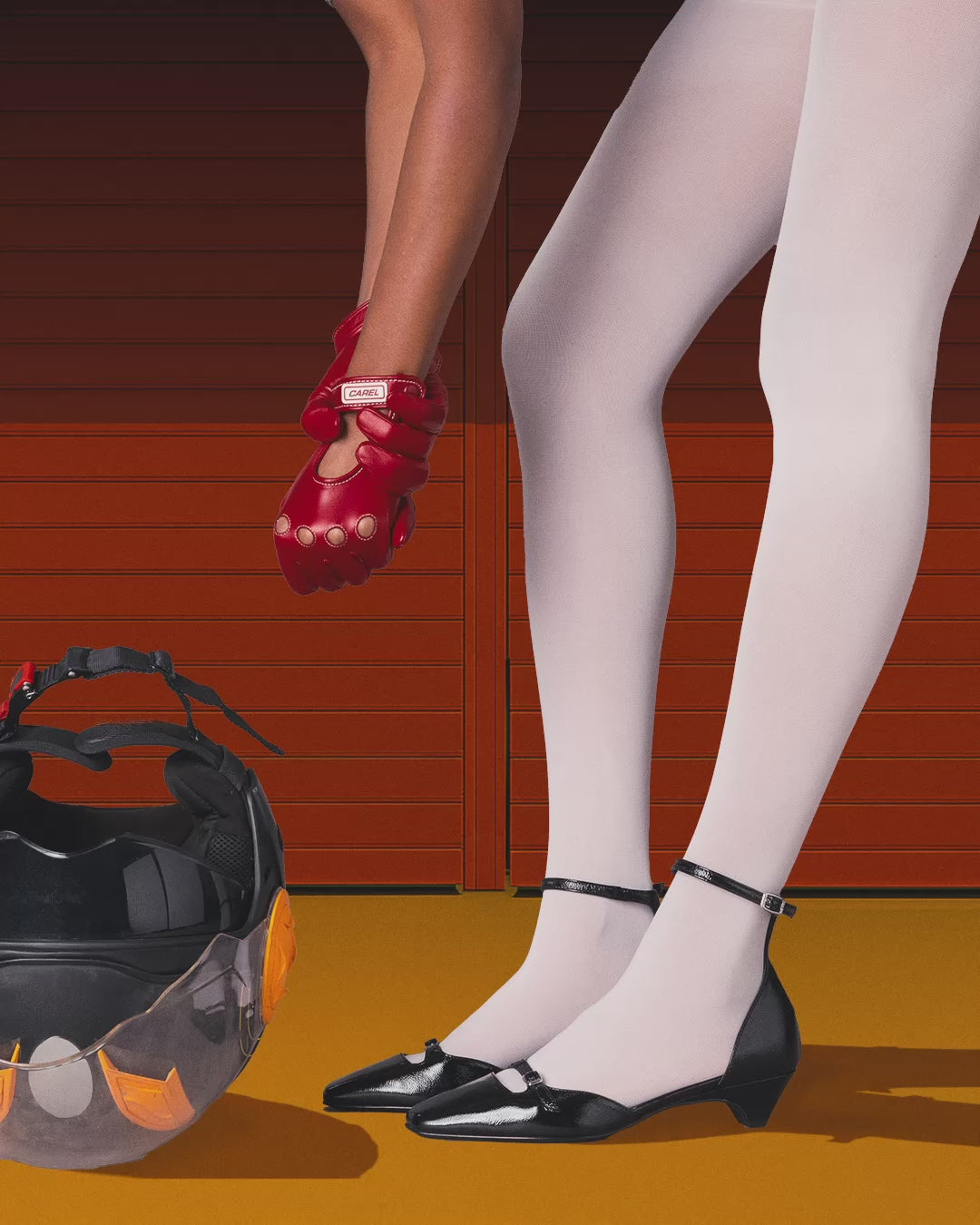 Emma - Ballerines cuir naplack noir - Image numéro 3