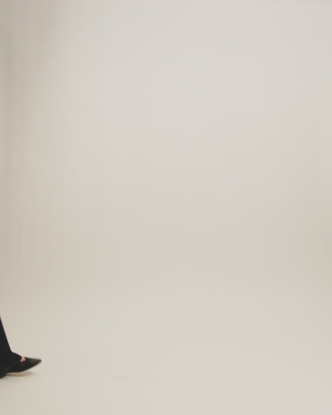 Tracy - Black braided leather ballet flats - Image number 3