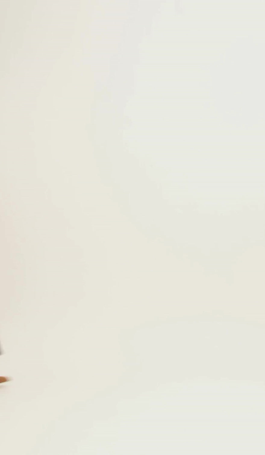 Ariana - Cognac perforated suede leather Mary Janes ballet flats - Image number 3